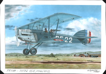 FRROM - FR0037 Potez 25 A2/B2 Lorraine